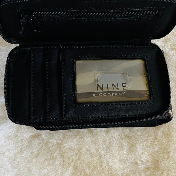 Nine West leopard print Y2K cell wallet wristlet - Picture 8 of 9